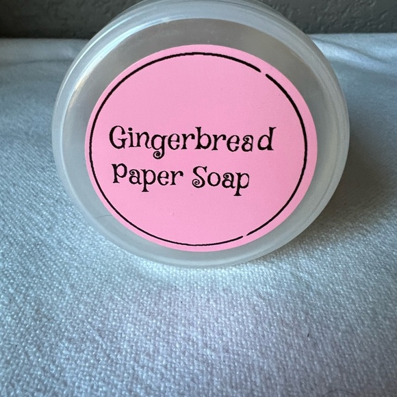 Gingerbread Paper Soap - Picture 1 of 4